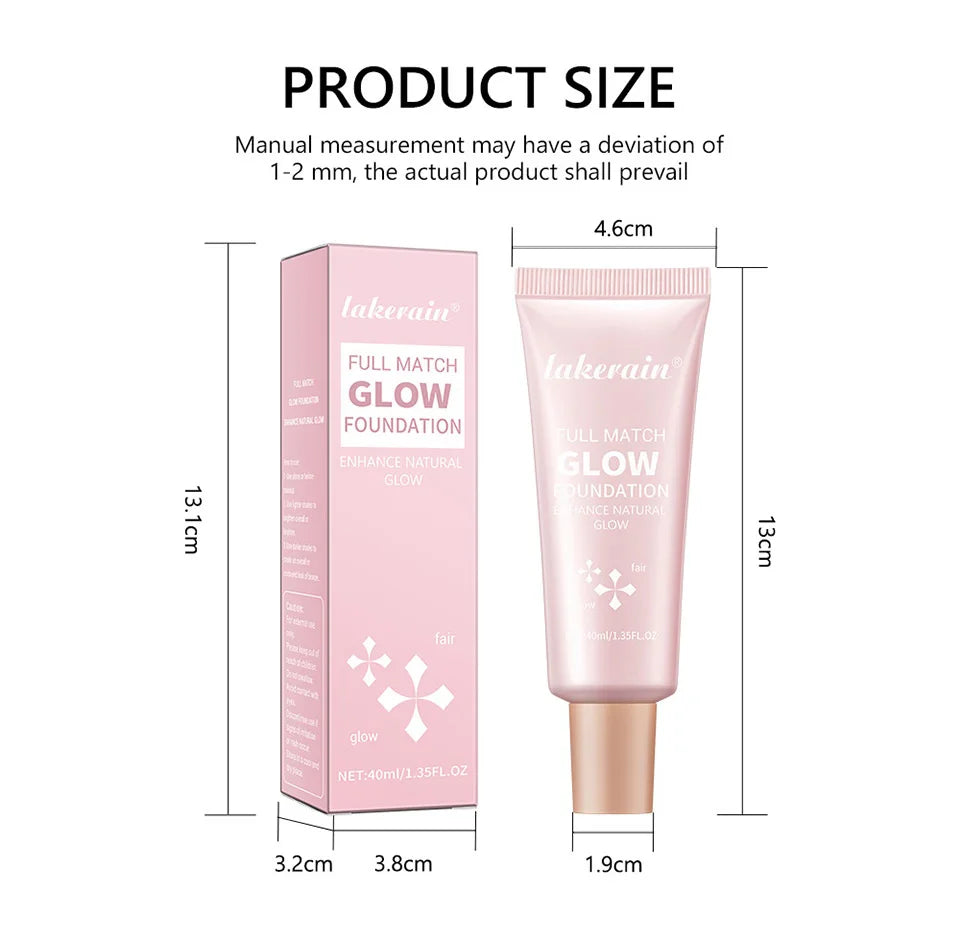 Liquid Glow Foundation and Highlighter Makeup Base