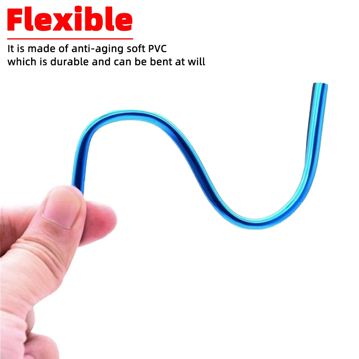 10 Pcs Car Air Vent Decoration Strips U Shaped Interior Trim Styling