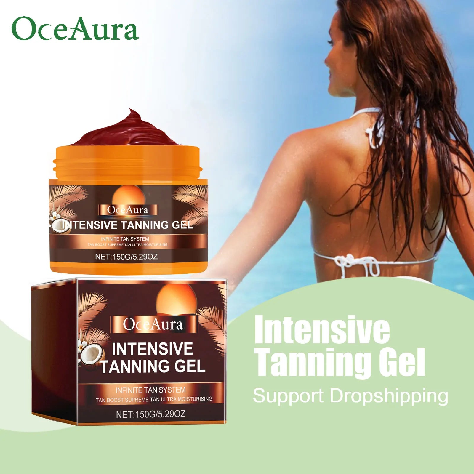 Intensive Tanning Gel for Natural Dark Skin - 2