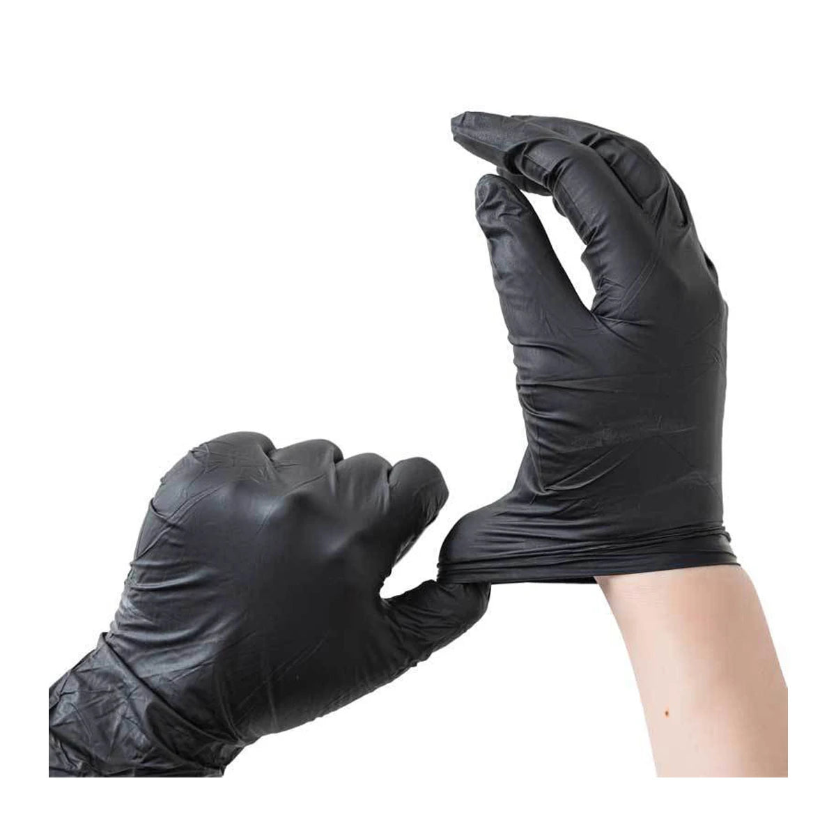 Heavy-Duty Disposable Nitrile Gloves for Mechanics and Cleaning - 13