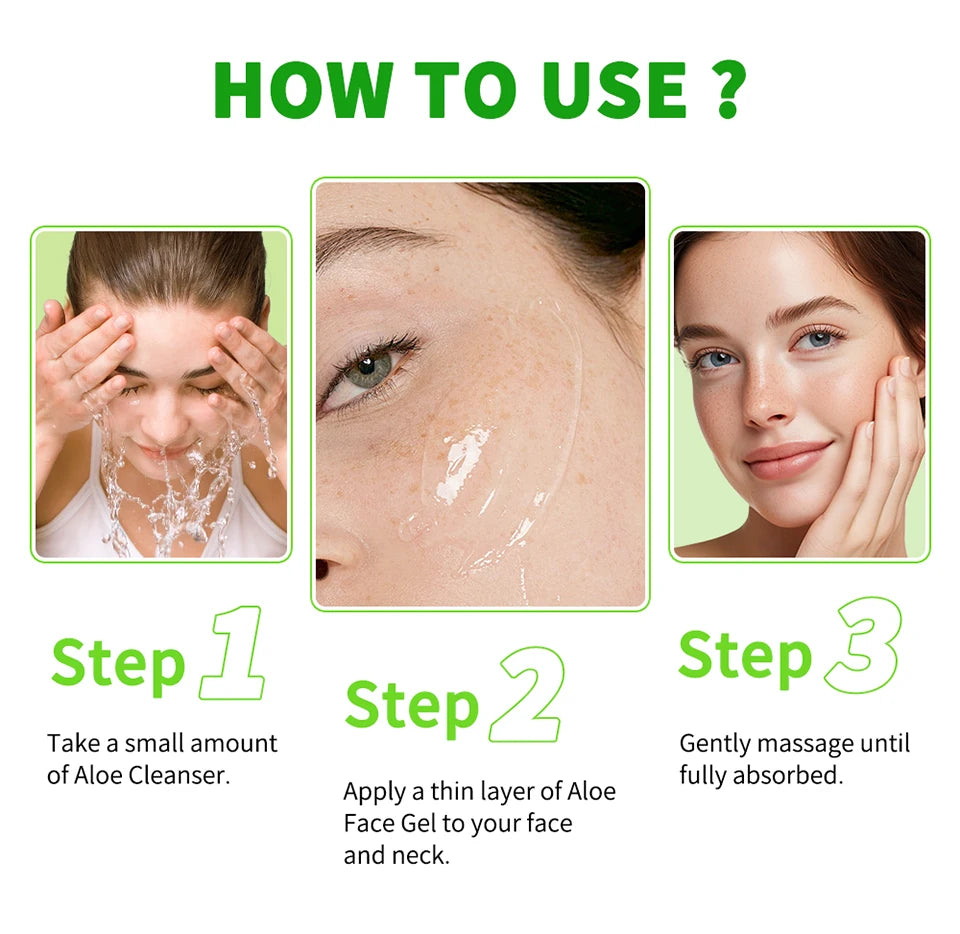 Soothing Aloe Vera Moisturizing Face Gel