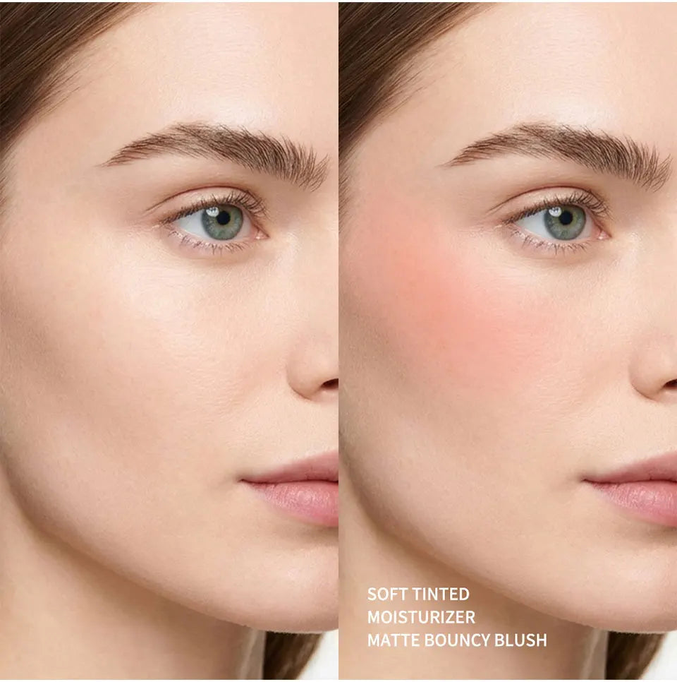 Matte Cream-to-Powder Bouncy Blush for Natural Flush - 11