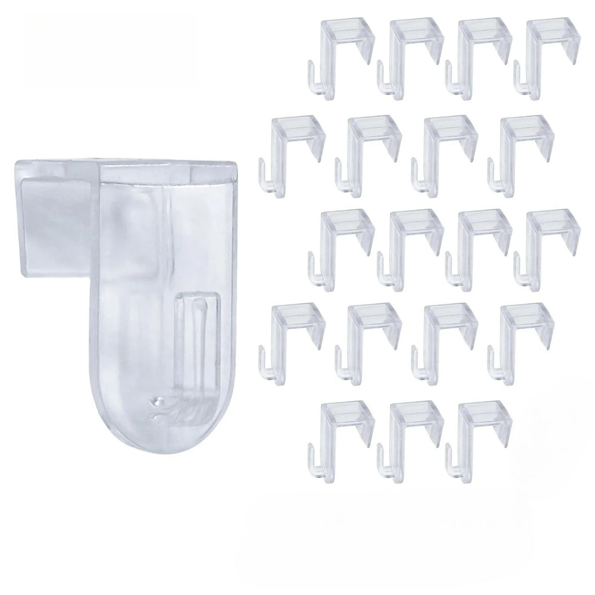Clear Decorative Door Hooks for Home Decor and Holiday Ornaments