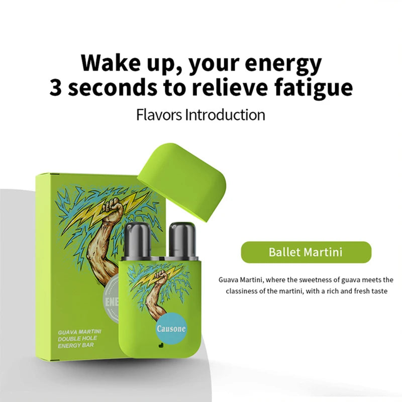 Double-Hole Refreshing Nasal Aromatherapy Energy Stick