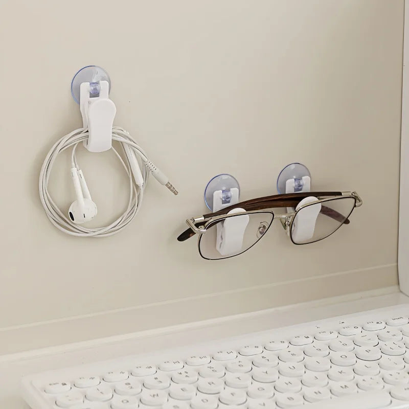 Multipurpose Rotating Suction Cup Clip Hooks - 8