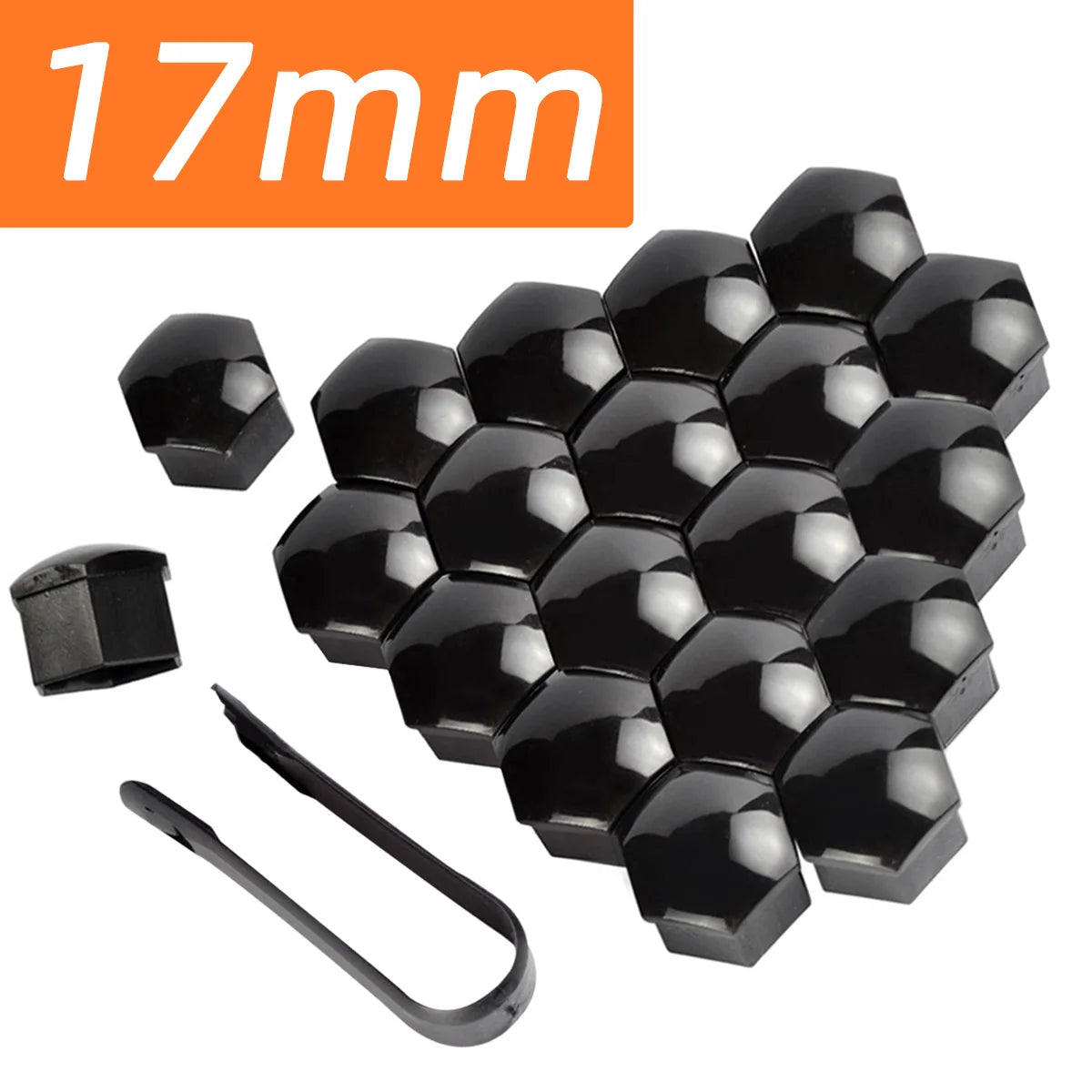 20pcs Car Wheel Nut Covers Rust Proof Hub Bolt Caps 17mm 19mm 21mm - 14