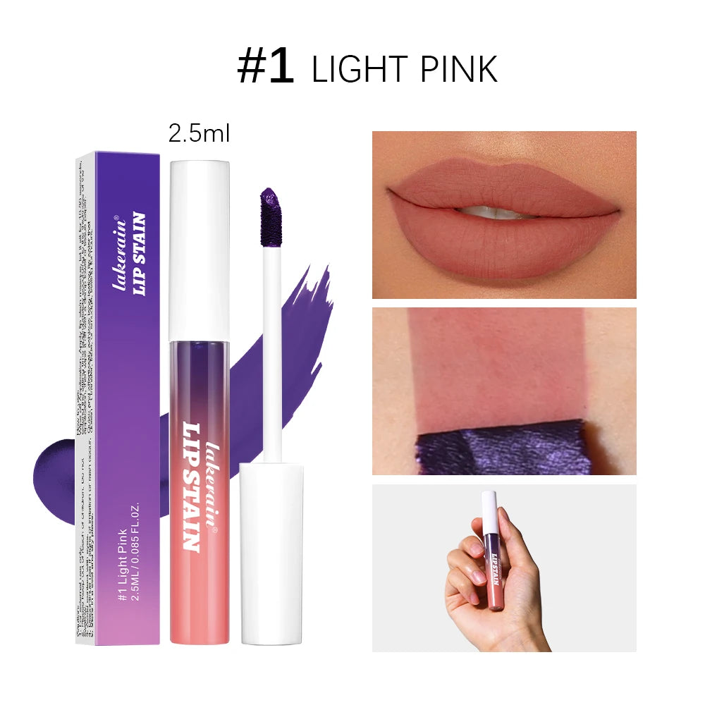 Waterproof Peel-Off Lip Stain Matte Tint