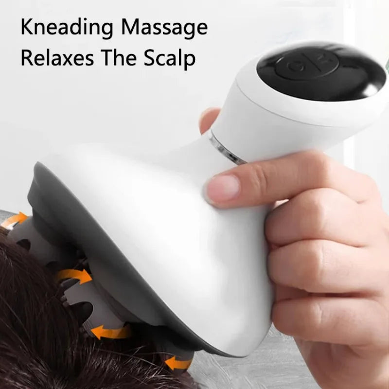 Electric Waterproof Scalp and Head Massager - 2