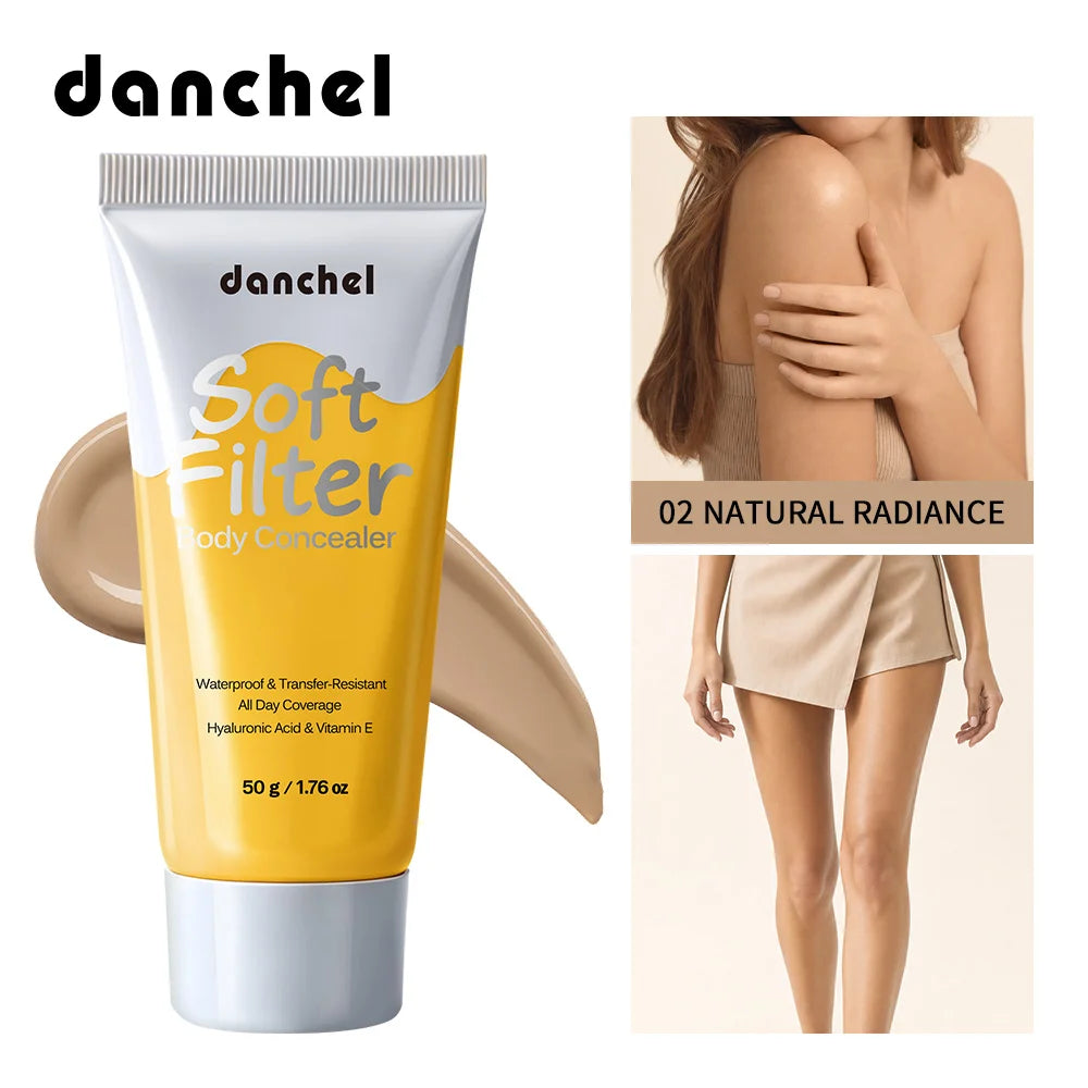 Waterproof Full Coverage Body Concealer for Scars, Tattoos and Veins