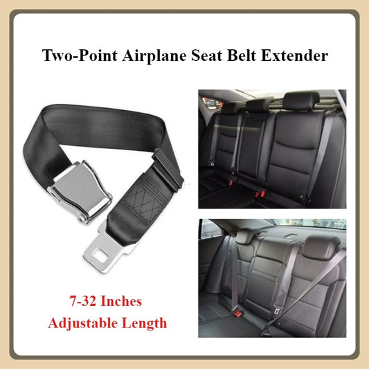 Adjustable Airplane Seat Belt Extender for Comfortable Travel
