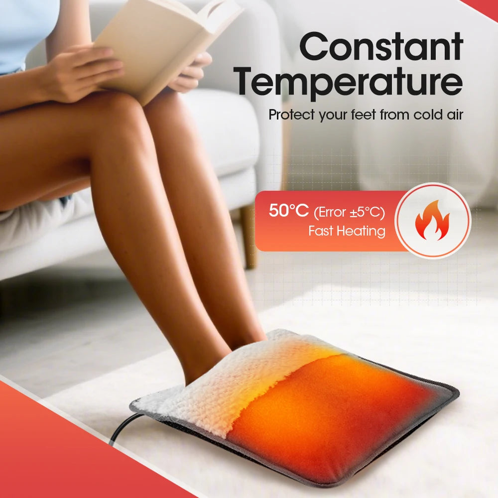USB Electric Foot Heating Pad for Winter - 2