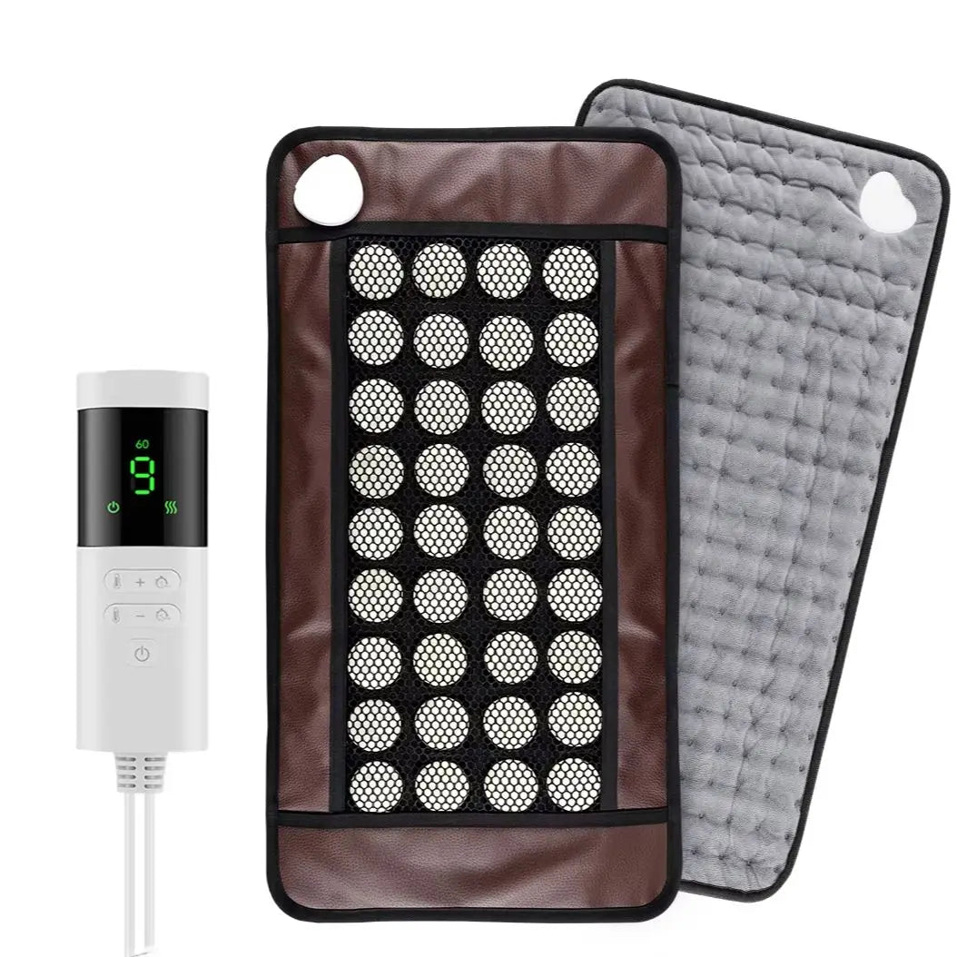 Dual-Sided Natural Jade Heating Pad for Pain Relief