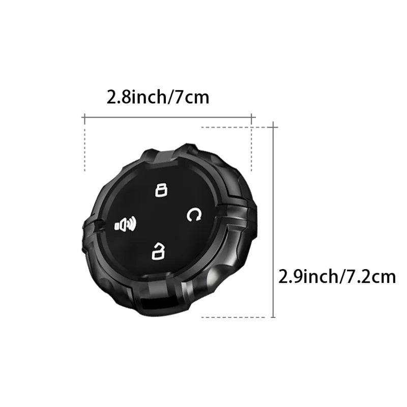 Metal Protective Key Case Cover for GWM P Series Trucks - 5