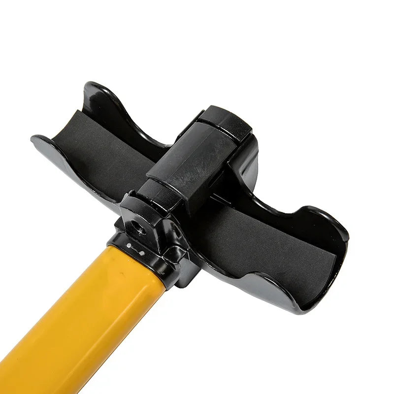 Heavy-Duty Universal Steering Wheel Lock Anti-Theft Security Bar - 4