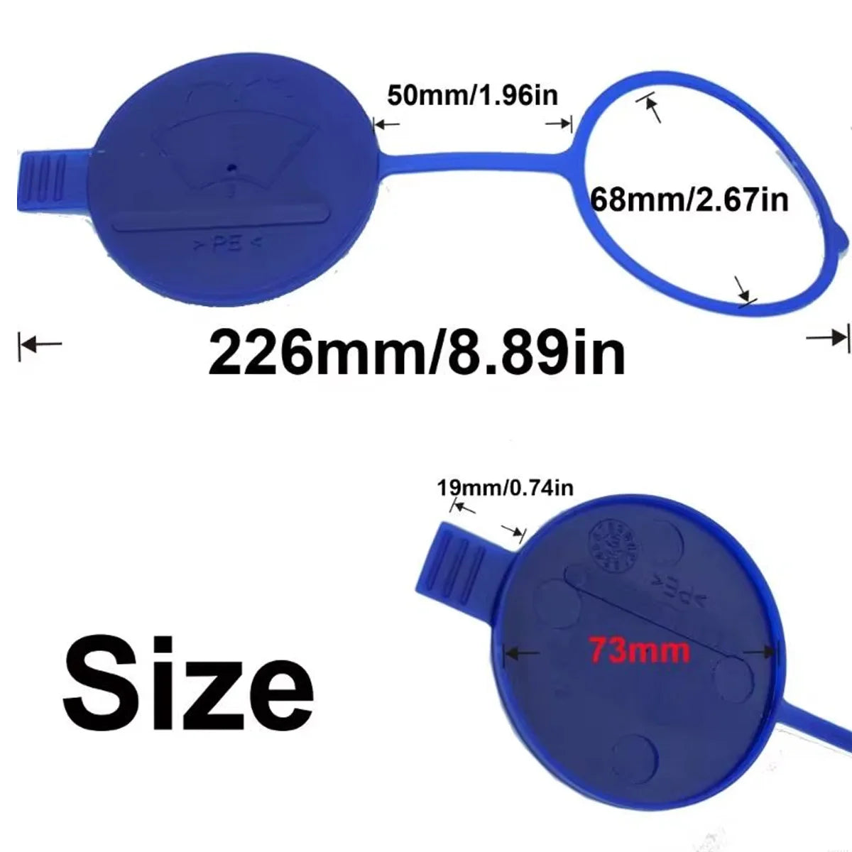 Windshield Washer Fluid Reservoir Cap for Sprinter and Vito - 6
