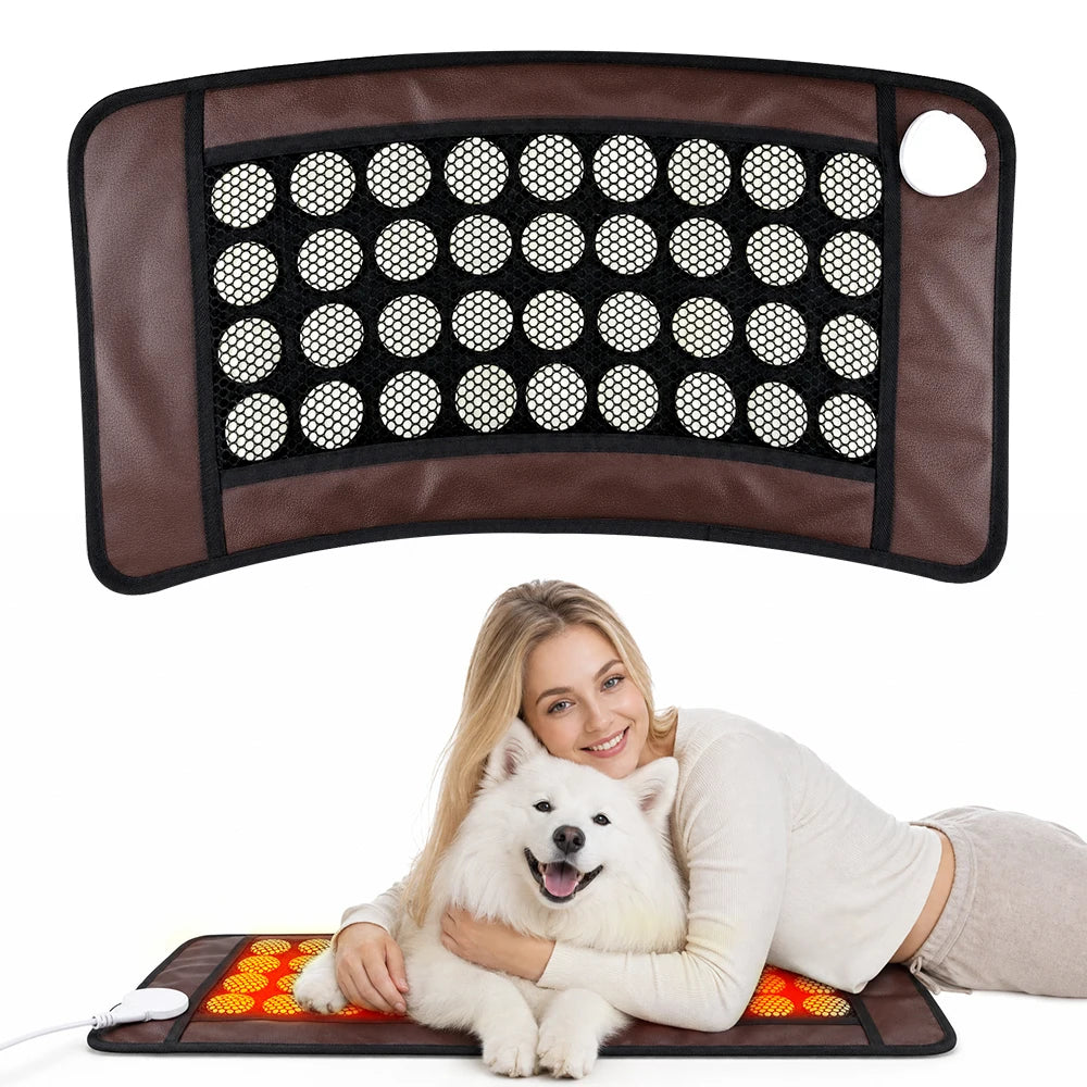Dual-Sided Natural Jade Heating Pad for Pain Relief - 9