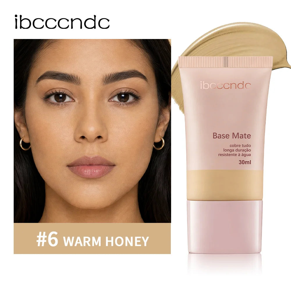 Long-Lasting Matte Liquid Foundation for Flawless Natural Coverage - 25