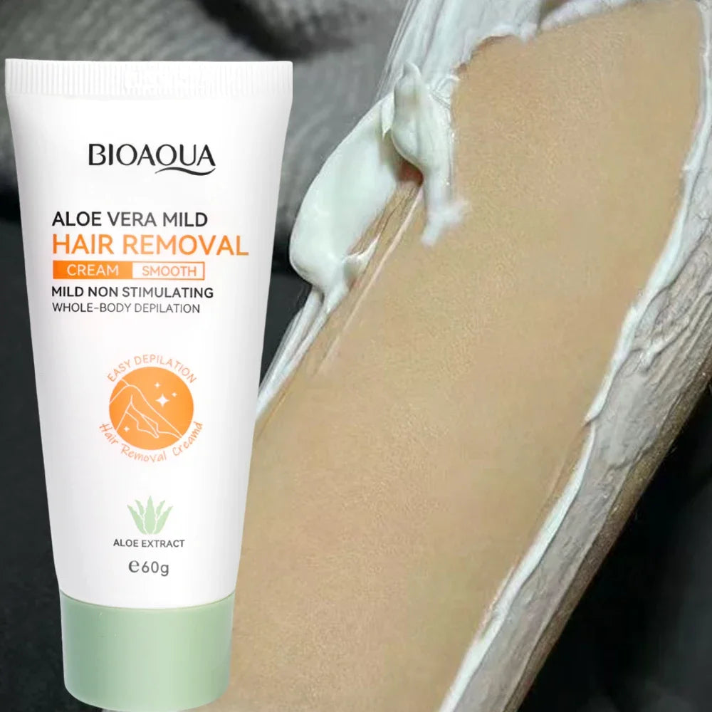 Painless Aloe Vera Hair Removal Cream for Full Body - 7