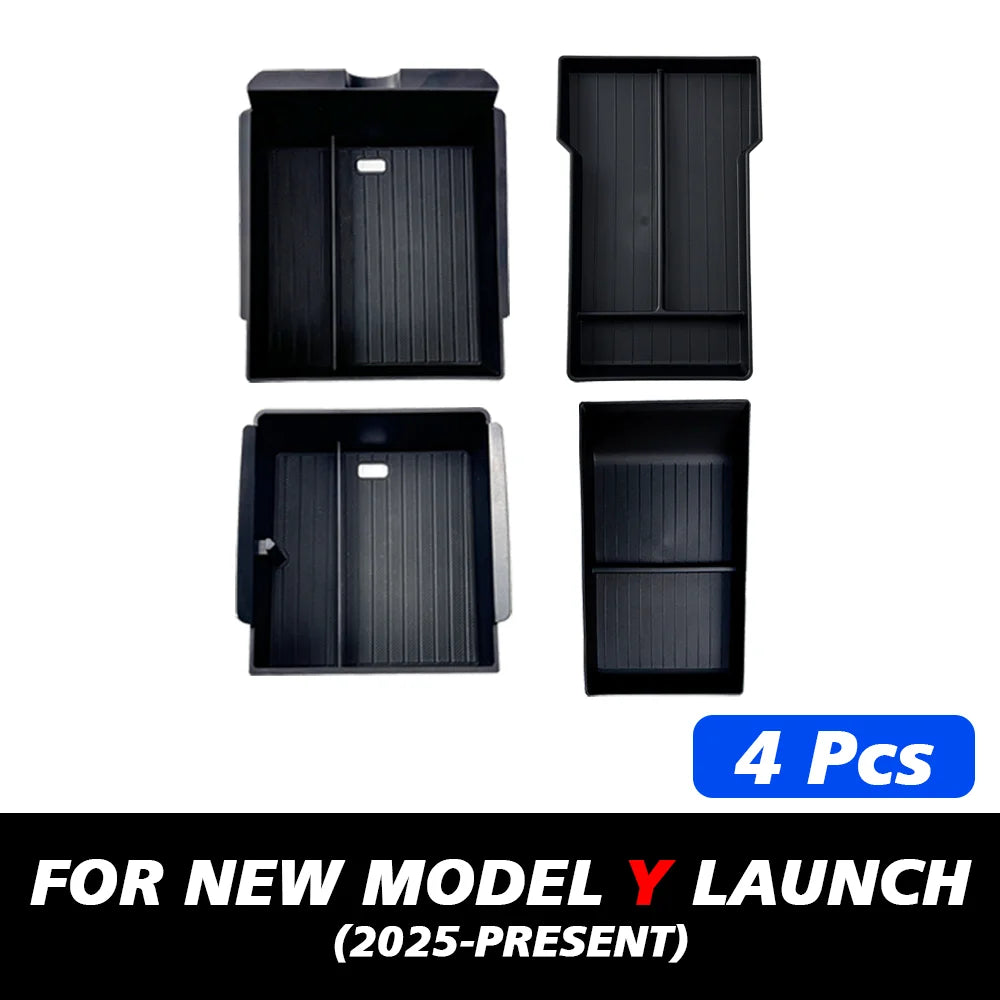 Center Console and Armrest Storage Organizer for Tesla Model Y Juniper - 3