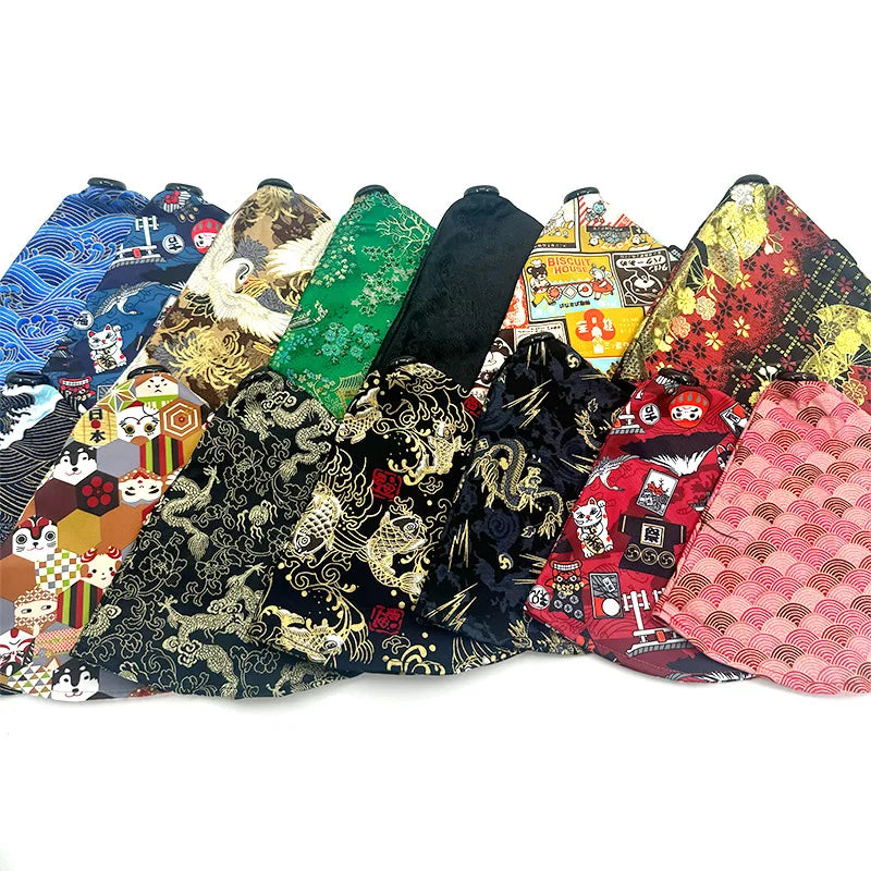 Japanese Kimono Style Car Gear Shift Knob Cover - 2