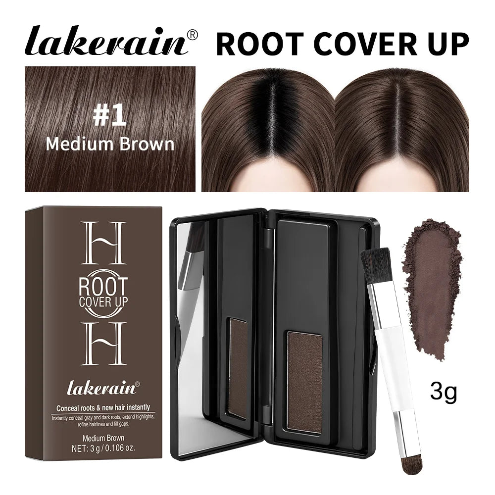Waterproof Hairline Shadow and Root Cover Up Powder - 26