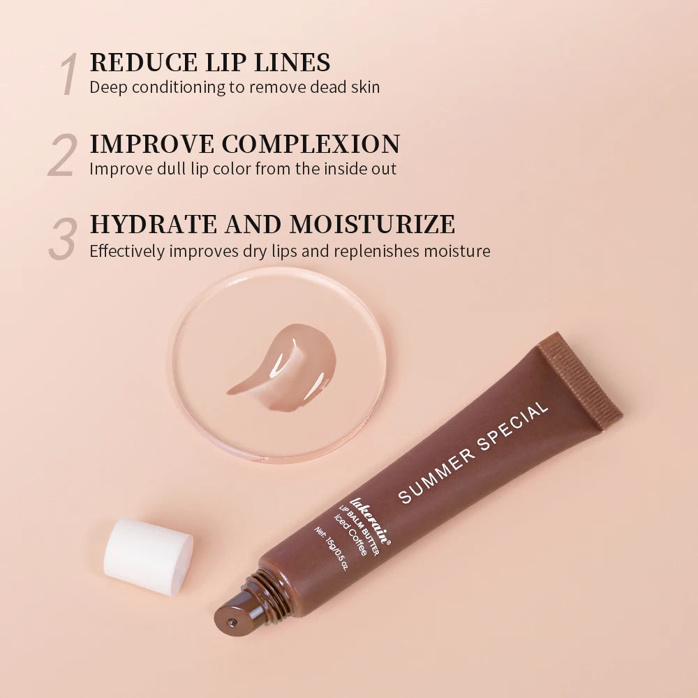 Moisturizing Lip Balm Butter for Glossy Hydrated Lips