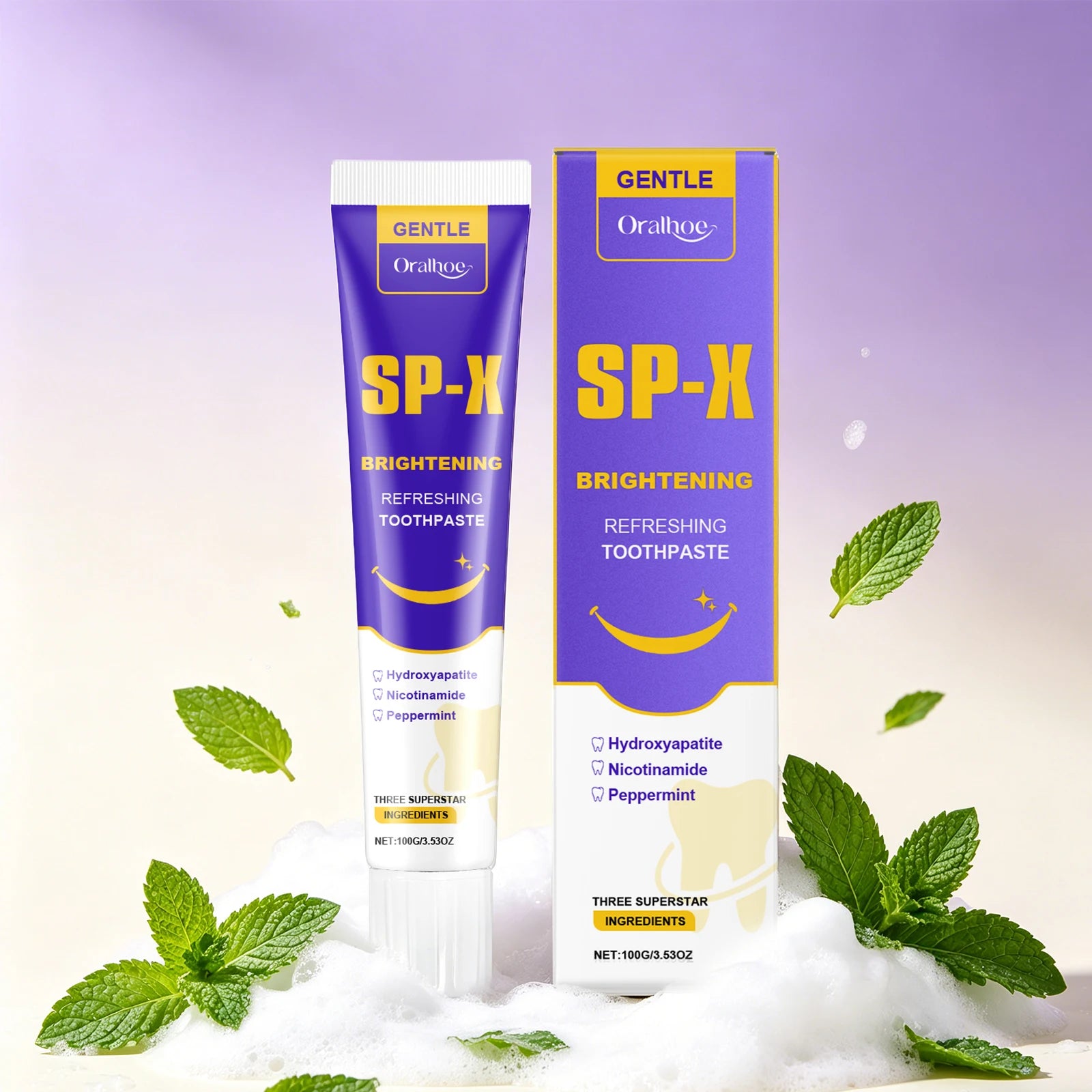 Brightening Toothpaste for Teeth Whitening and Stain Removal - 4