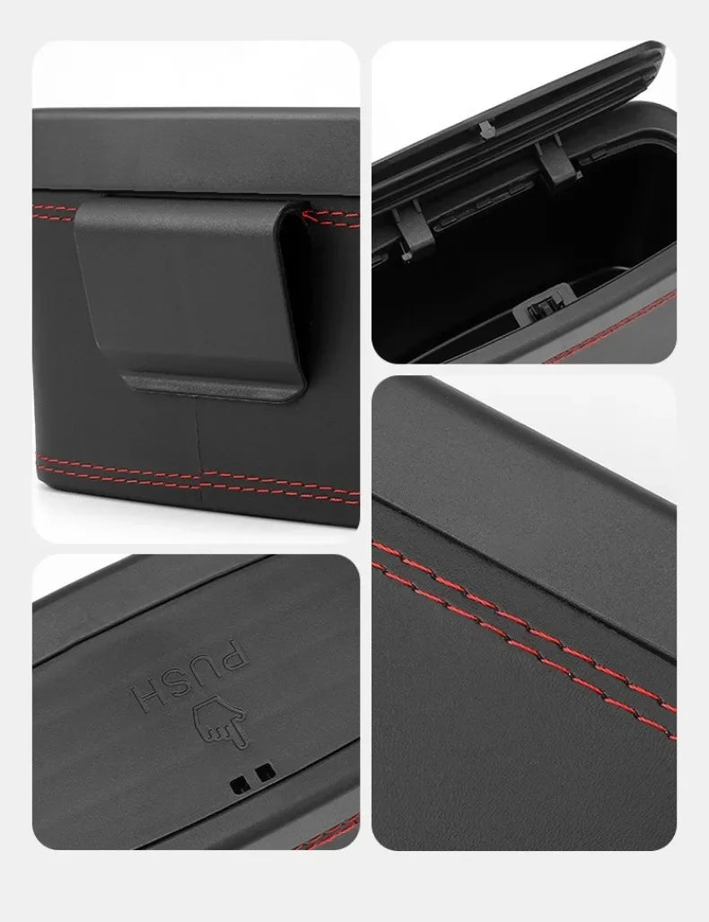 Universal Hanging Car Trash Can and Storage Organizer