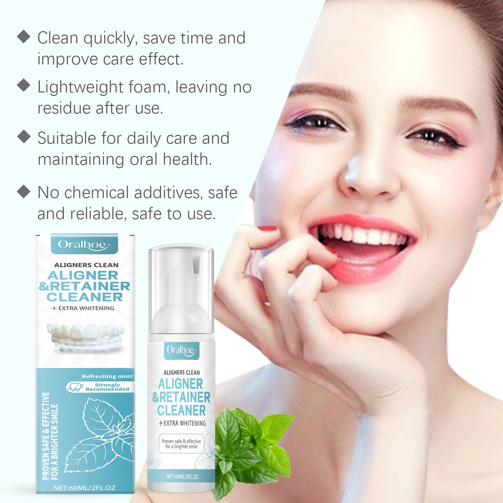 Foaming Aligner and Retainer Cleaner - 11