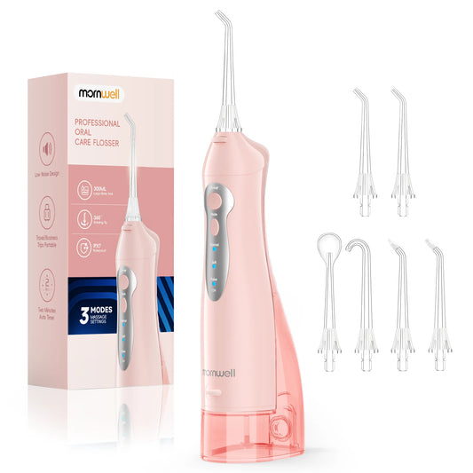 Portable Rechargeable Electric Water Flosser for Teeth Cleaning