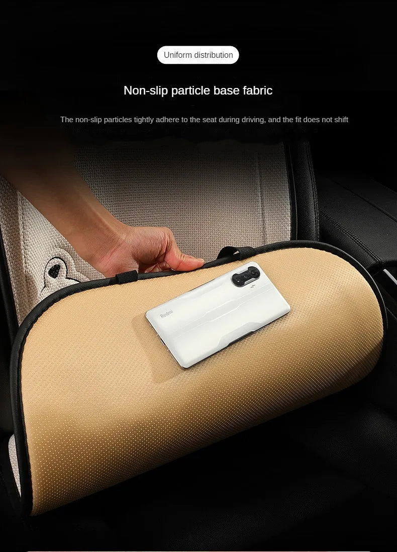 Cute Bear Universal Breathable Car Seat Cushion Protector - 16