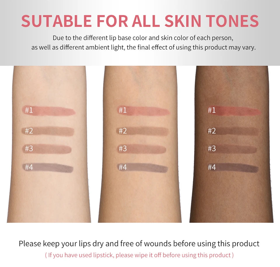 Waterproof Peel-Off Tattoo Lip Liner Stain - 13
