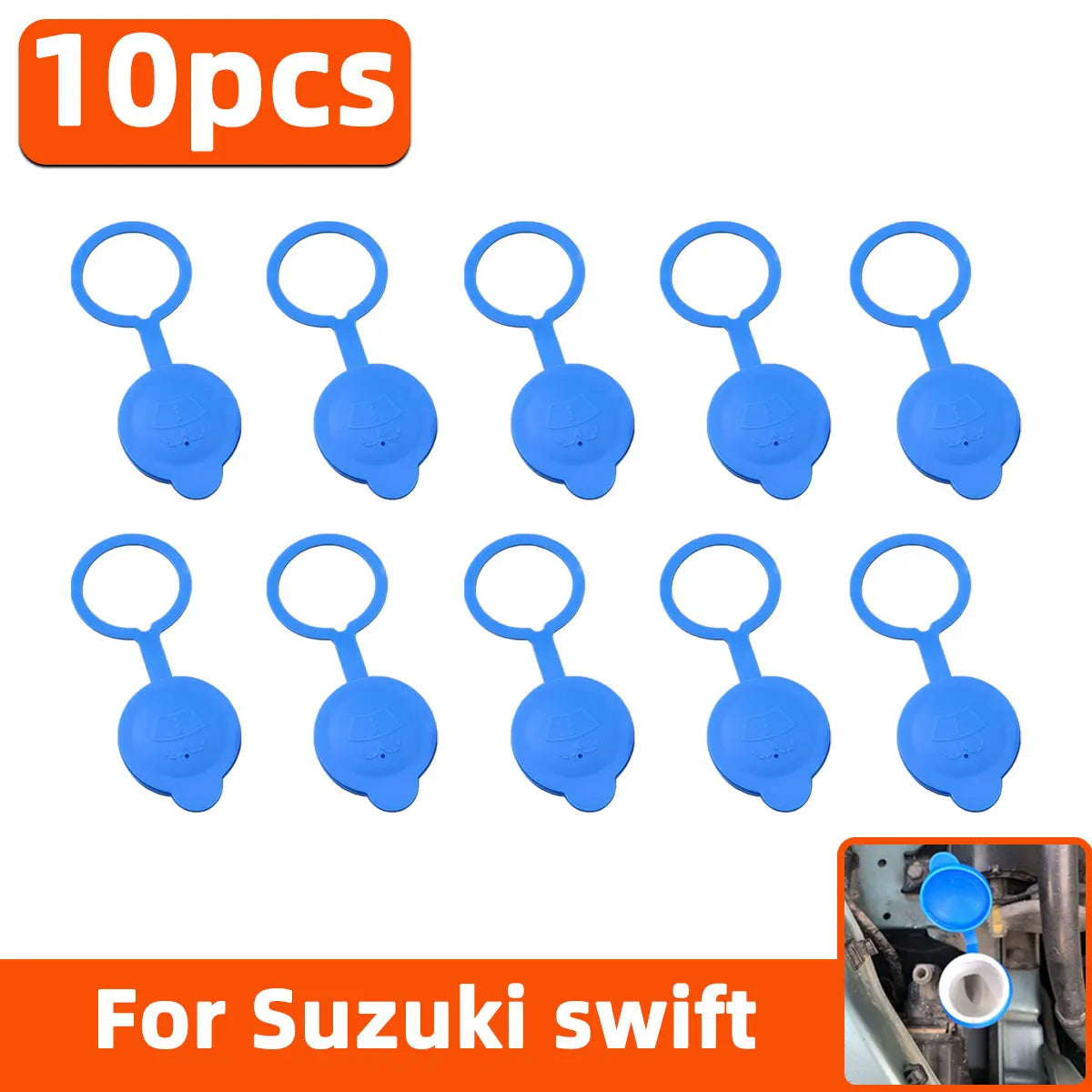 Windshield Washer Fluid Reservoir Cap for Suzuki Swift and SX4 - 7