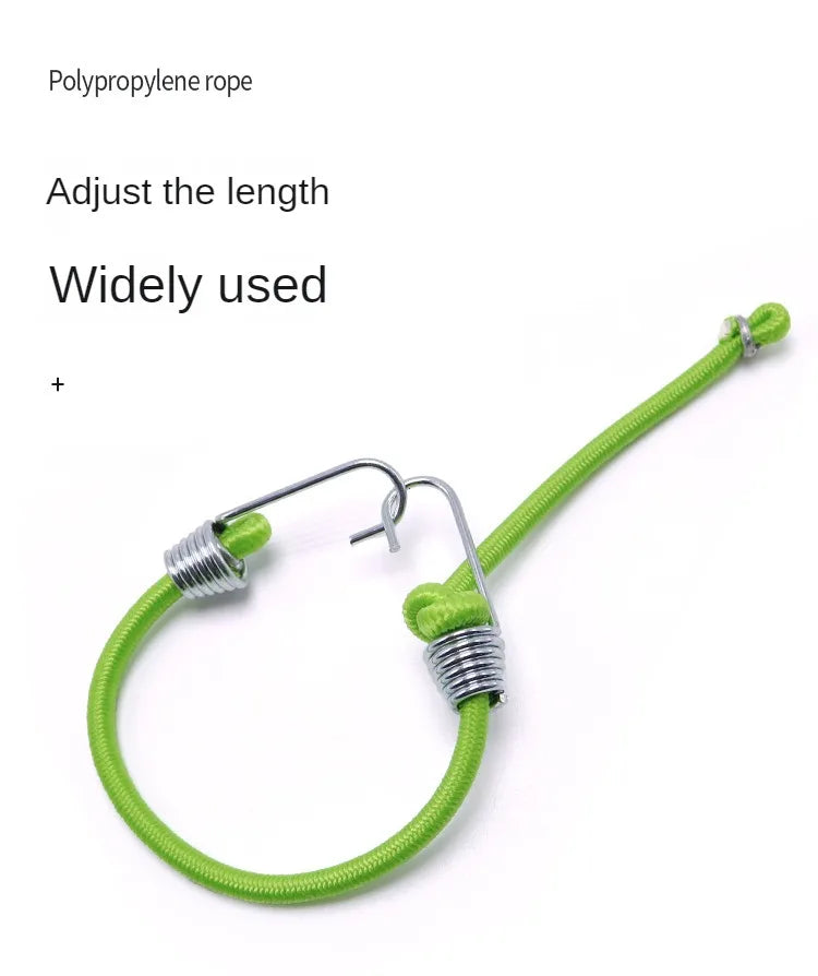 Heavy Duty Elastic Bungee Cords with Hooks for Luggage and Camping