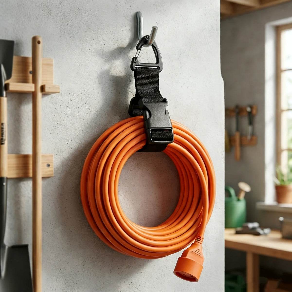 Adjustable Heavy-Duty Storage Straps for Hoses and Cables
