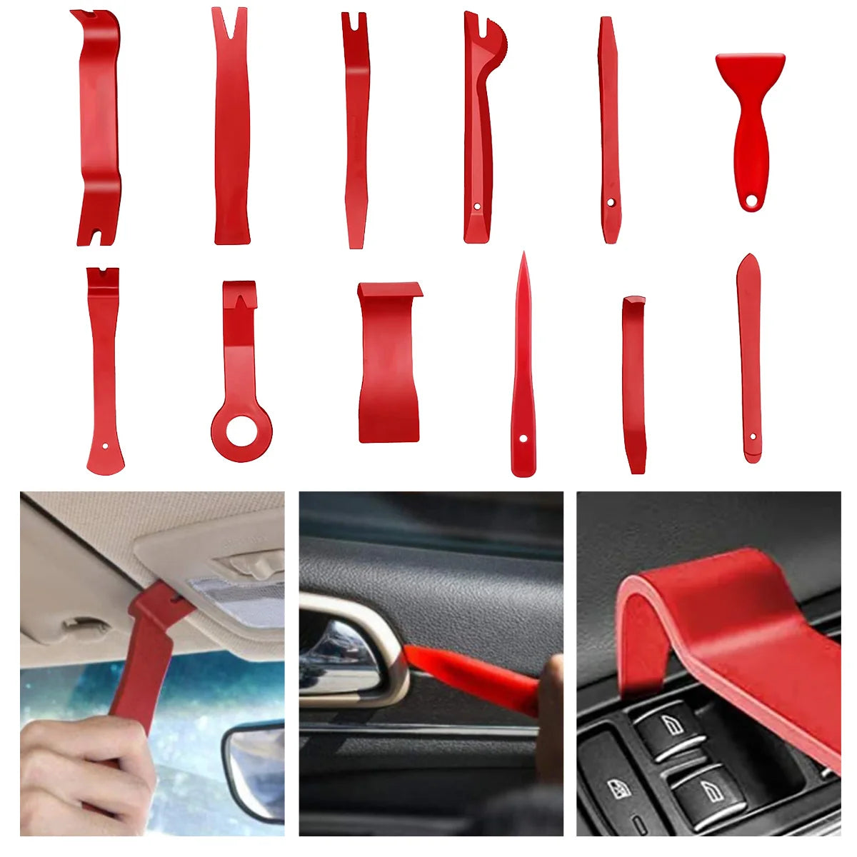 Automotive Interior Trim and Panel Removal Tool Set