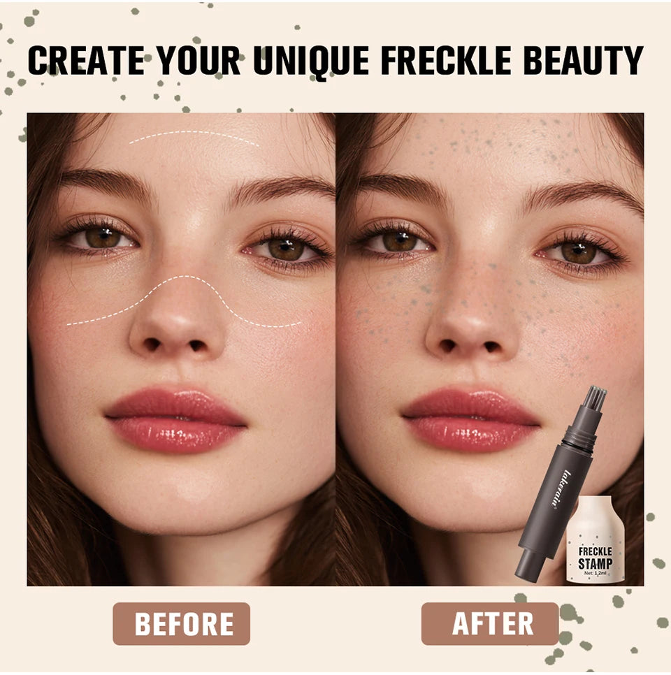 Waterproof Natural Freckle Stamp Makeup Pen