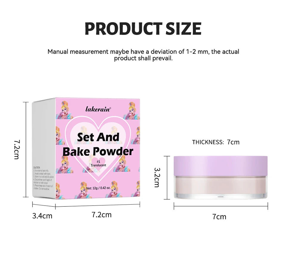 Matte Oil-Control Loose Baking and Setting Powder - 26