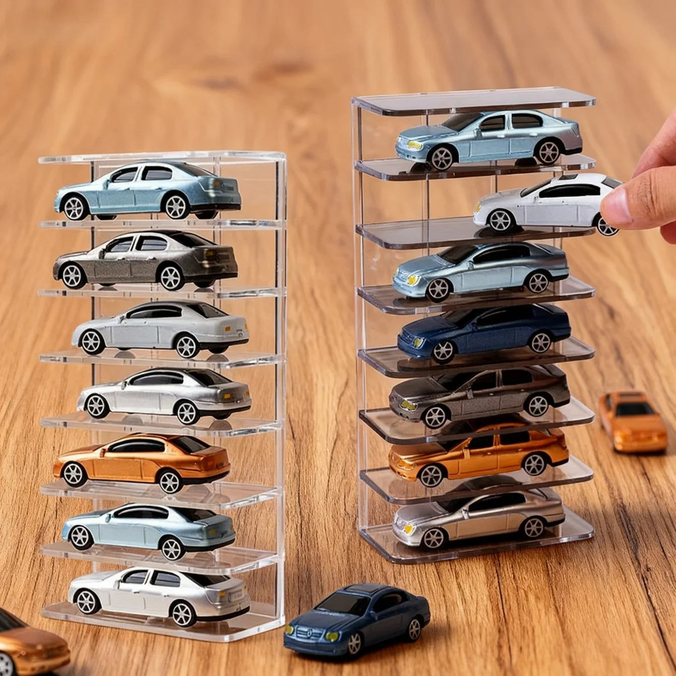 7-Tier Vertical Display Stand for Diecast Model Cars - 6