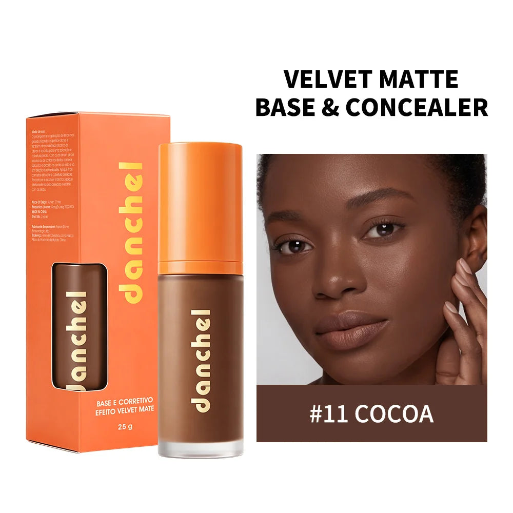 2-in-1 Velvet Matte Liquid Foundation and Concealer