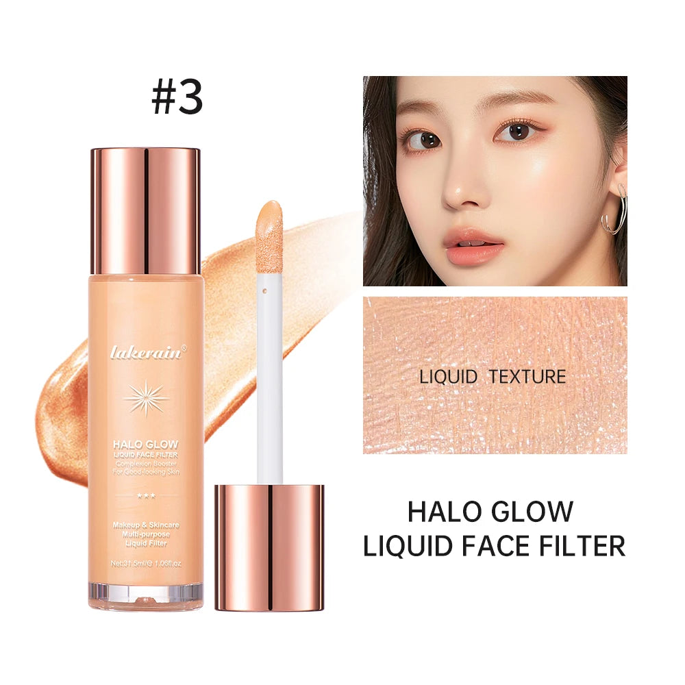 Halo Glow Liquid Face Filter Highlighter - 27