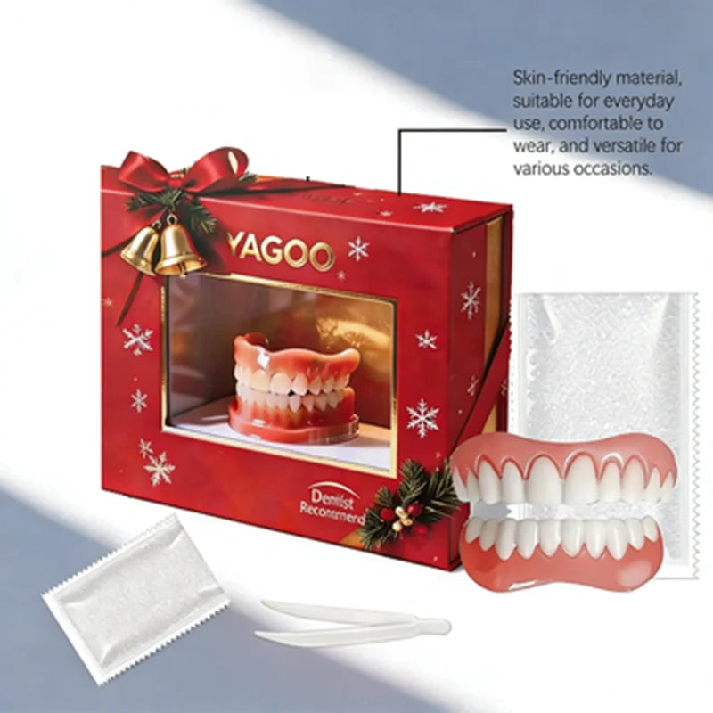Instant Smile Silicone Dentures for Upper and Lower Teeth - 6