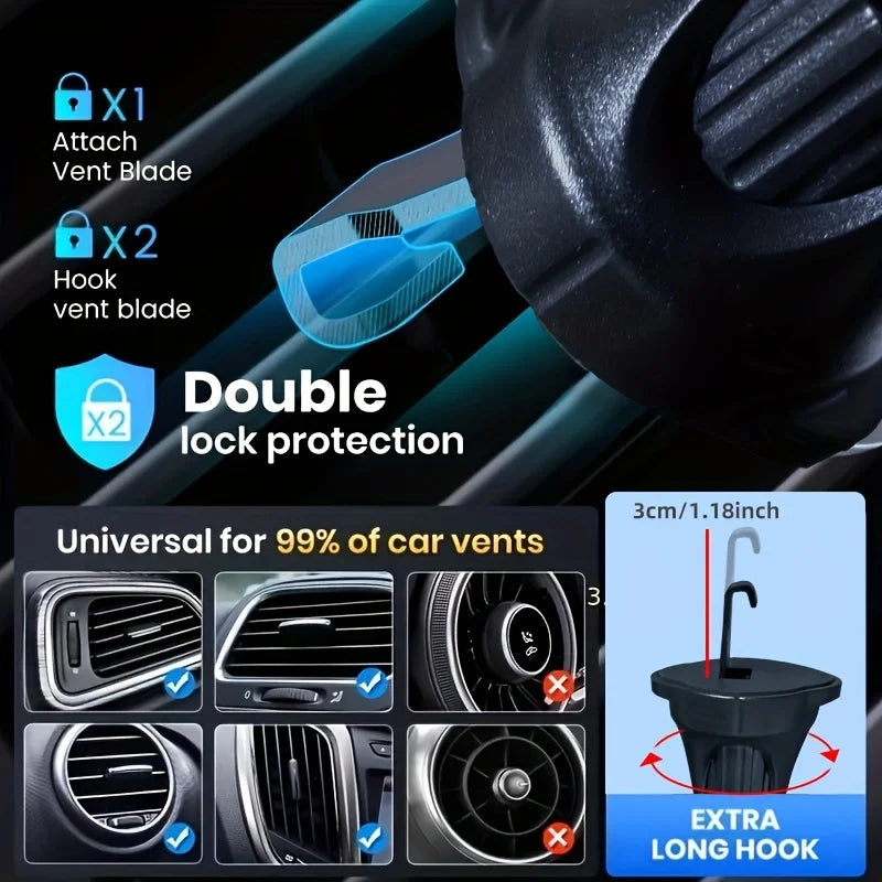 Gravity Sensor Air Vent Car Phone Holder - 4