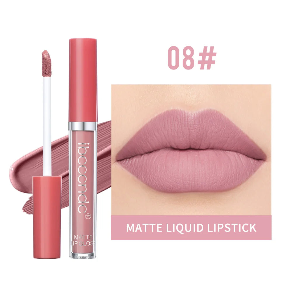 Waterproof Matte Liquid Lipstick Long-Lasting Lip Gloss - 27