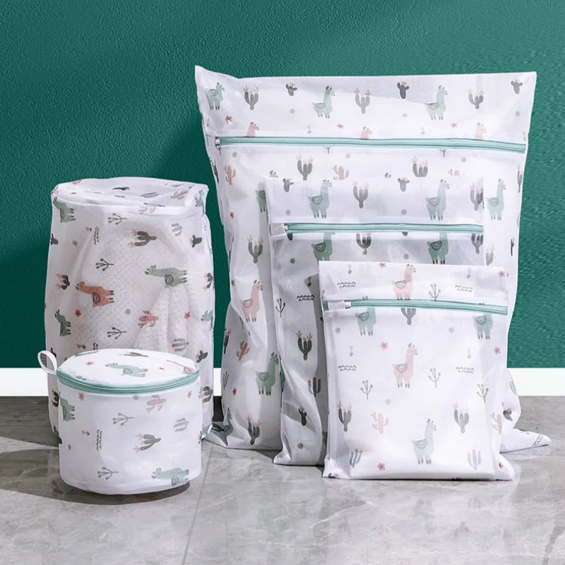 Protective Mesh Laundry Bag Set for Delicate Clothing