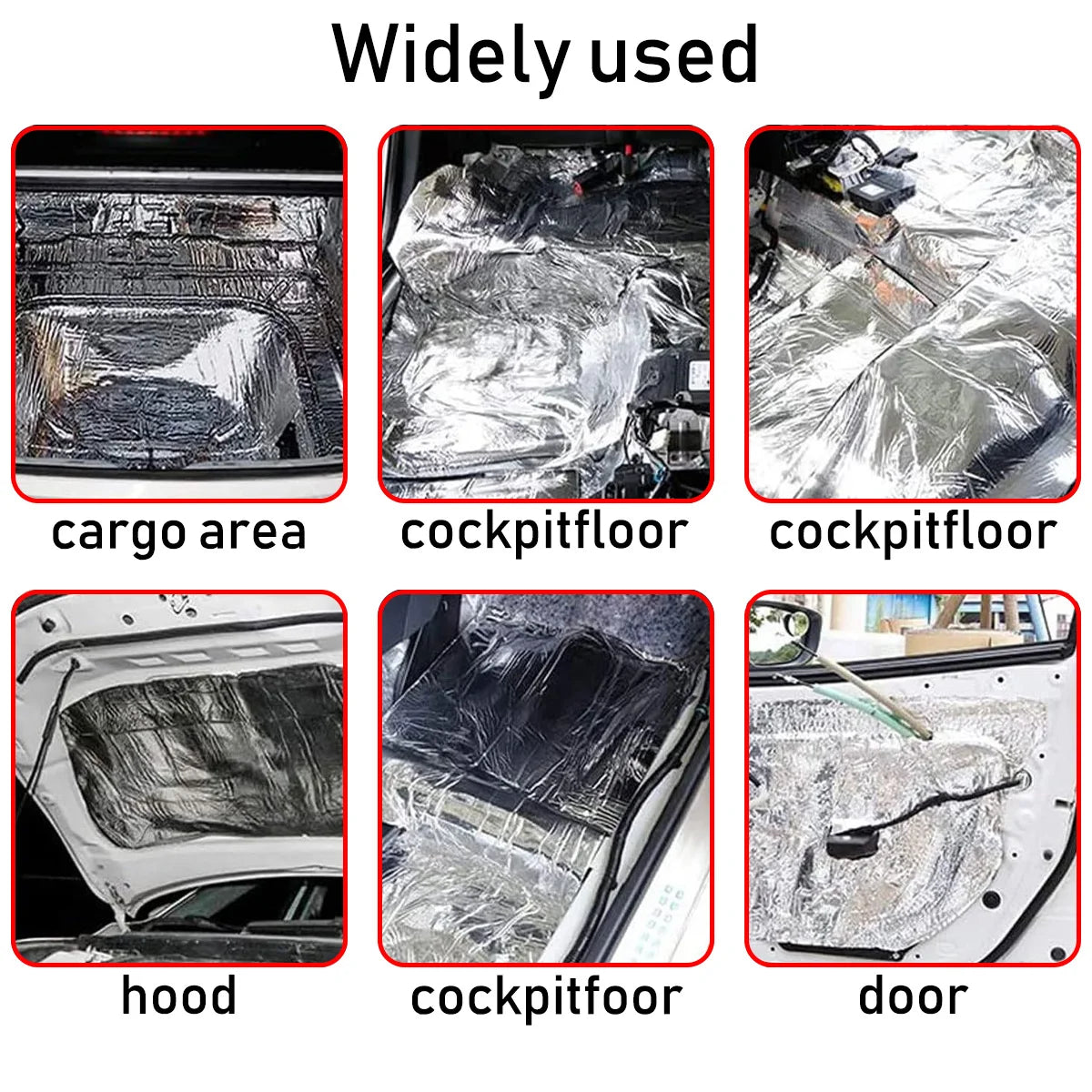 Automotive Soundproofing and Thermal Insulation Pad - 6