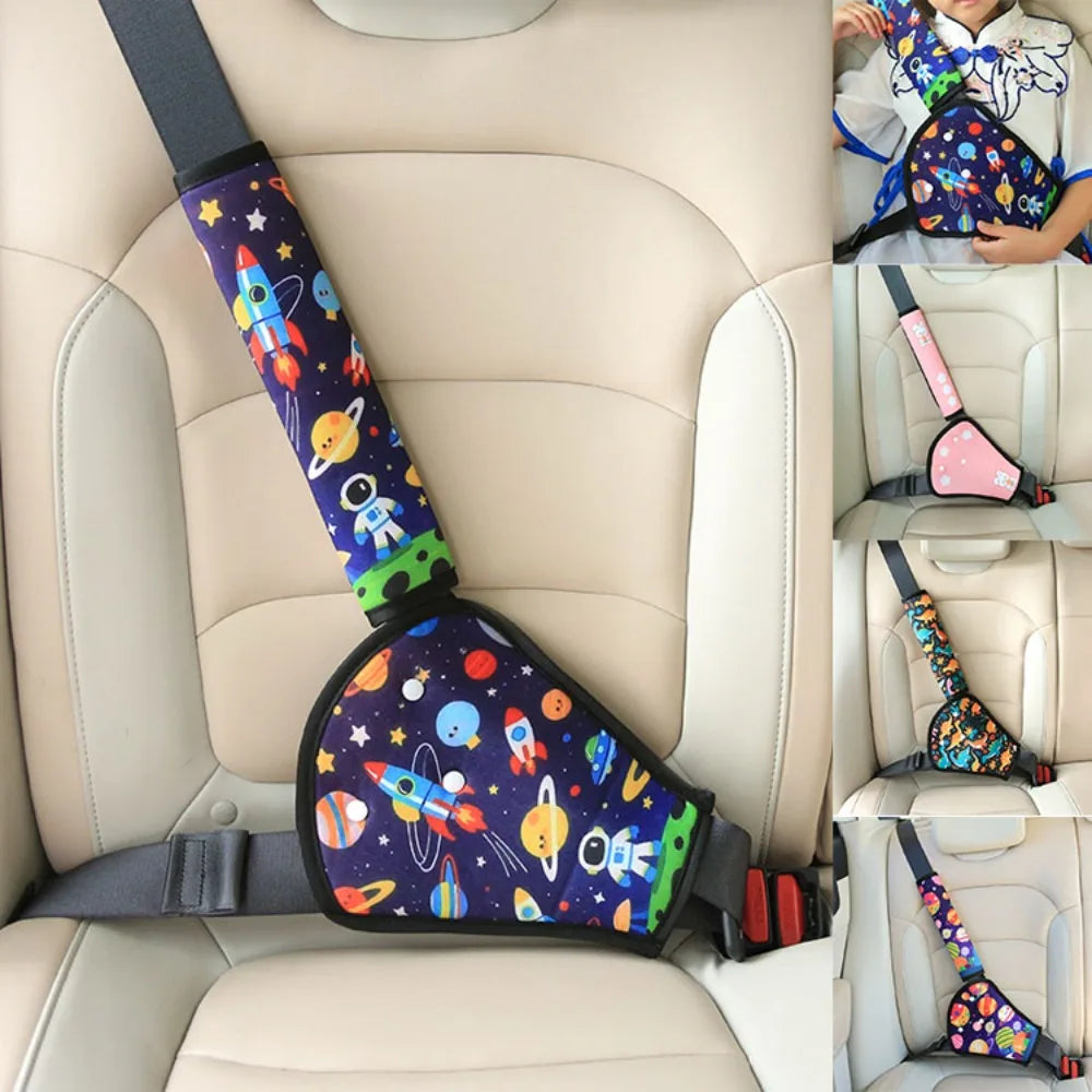 Adjustable Car Seat Belt Comfort Pad for Kids