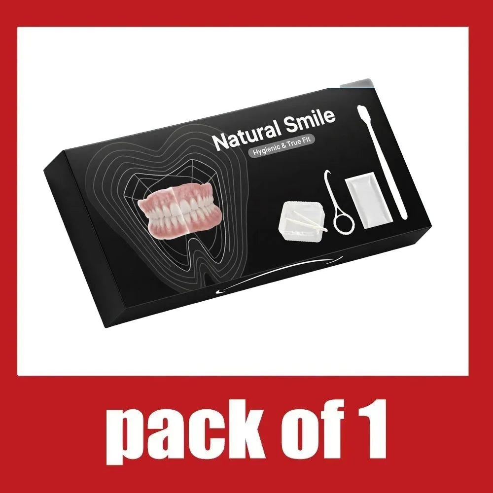 Comfort Fit Full Set Dentures with Storage Case - 9