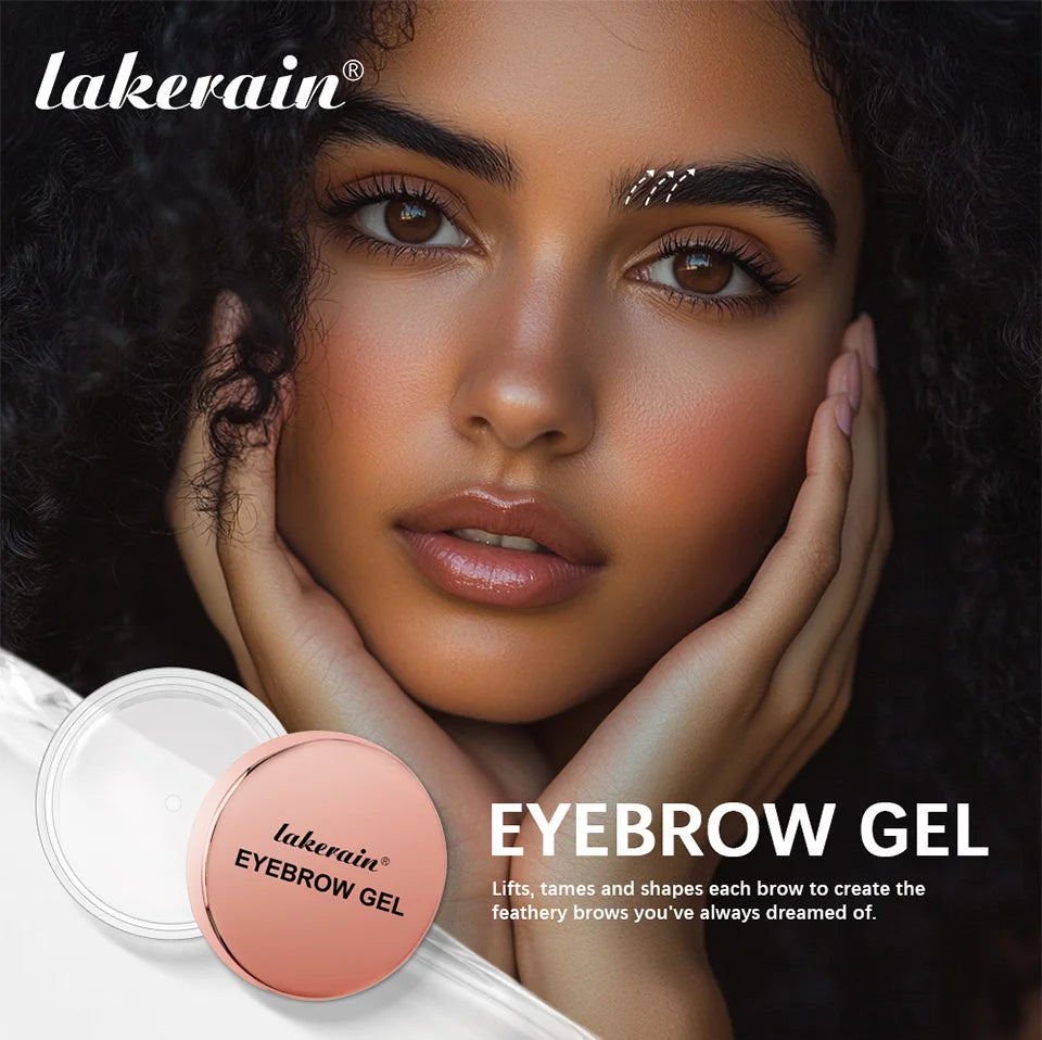 Waterproof Transparent Eyebrow Styling Gel for Natural Lifted Brows