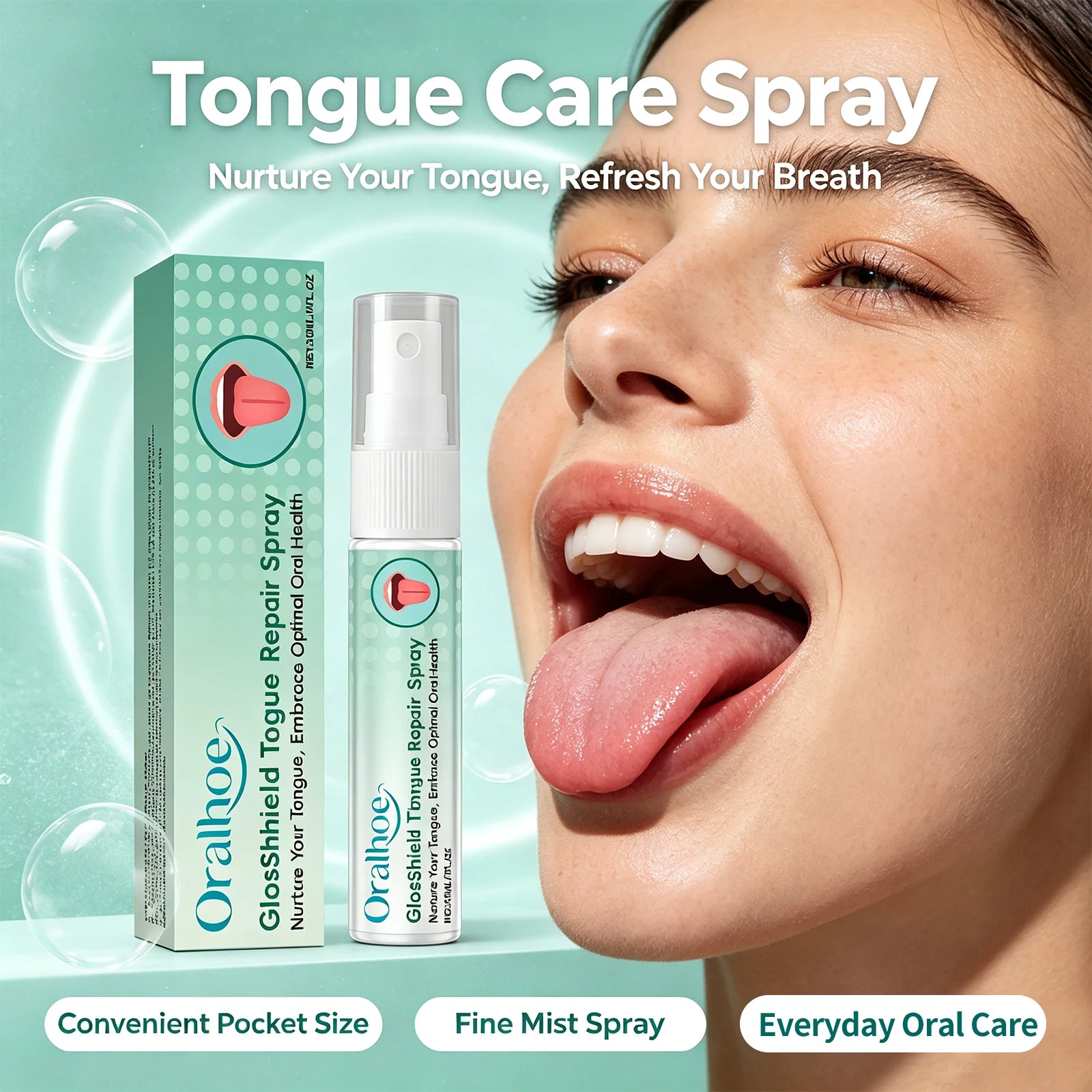 Tongue Repair Spray for Fresh Breath and Oral Comfort - 5